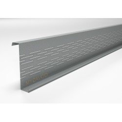 Thermoprofiles Z purlins 8 rows of thermal breaks