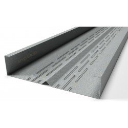 Thermoprofiles rack with an equal-shelf edge (shelves 55/55) 6 rows of thermal cuts