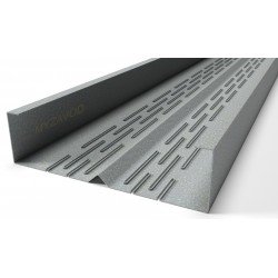 Thermal profile rack with an equal-shelf edge (shelves 55/55) 8 rows of thermal cuts